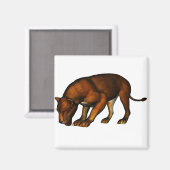 Löwe Magnet (Vorderseite/Rückseite)