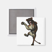 Löwe Magnet (Vorderseite/Rückseite)