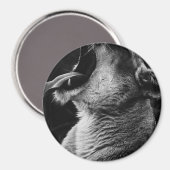 Löwe Magnet (Vorderseite/Rückseite)