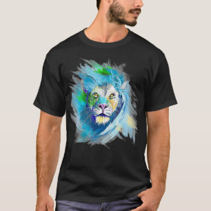 Löwe Männer Frauen Löwenliebhaber Grafik Löwe T-Shirt