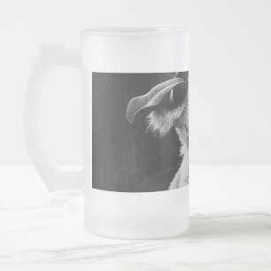 Löwe Mattglas Bierglas