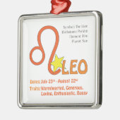 Löwe-Merkmal-quadratische Verzierung Ornament Aus Metall (Links)