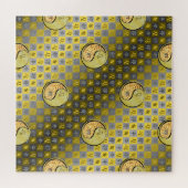 Löwe & Metallhase Puzzle (Horizontal)