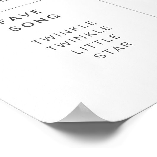 Löwe mit 3 braunen Balloons Milestone Poster (Ecke)