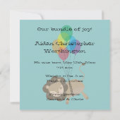 Löwe mit Balloons Ankündigung (Rückseite)