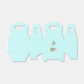 Löwe mit Balloons Geschenkschachtel (Ungefaltet)