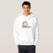 Löwe mit Blindenhund und Katzengruppe Hoodie (Vorne ganz)