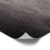 Löwe mit coolem Hut | AI Art Poster (Ecke)