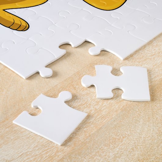 Löwe mit Curls Puzzle (Seite)