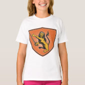Löwe mit einem Schwert T-Shirt (Vorderseite)