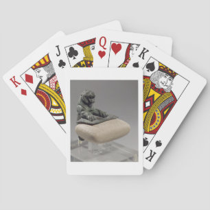 Löwe mit einer hurritischen Gründungstafel, c.2150 Spielkarten