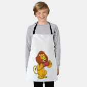 Löwe mit Fleisch Schürze (Getragen)