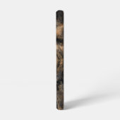 Löwe mit grünen Augen Samsung Galaxy Hülle (Linke Seite)