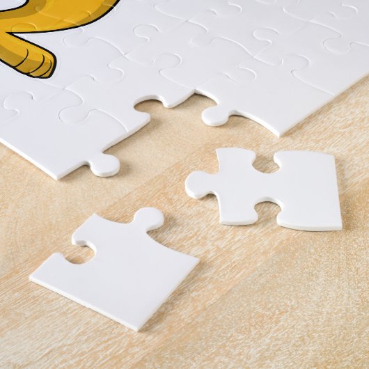 Löwe mit Kamm Puzzle (Seite)