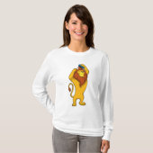Löwe mit Kamm T-Shirt (Vorne ganz)