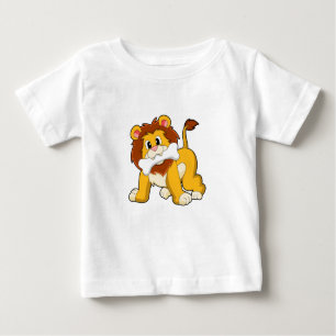 Löwe mit Knochen Baby T-shirt