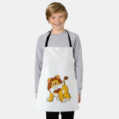 Löwe mit Knochen Schürze (Getragen)