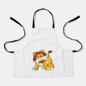 Löwe mit Knochen Schürze (Vorderseite)