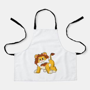 Löwe mit Knochen Schürze