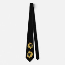 Löwe mit Krone - Gold Stil 1