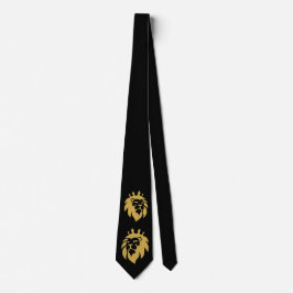 Löwe mit Krone - Gold Stil 1 Krawatte