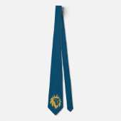 Löwe mit Krone - Gold Stil 1 Krawatte (Vorderseite)