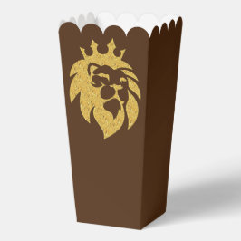 Löwe mit Krone - Goldstil 1 Geschenkschachtel