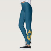 Löwe mit Krone - Goldstil 1 Leggings (Links)