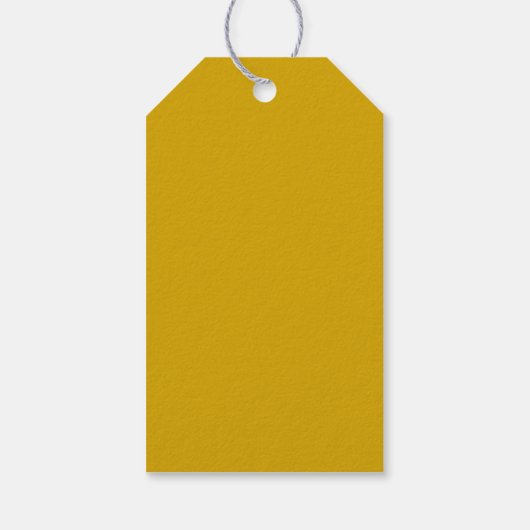 Löwe mit Krone - Goldstil 2 Geschenkanhänger (Rückseite)