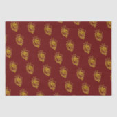 Löwe mit Krone - Goldstil 2 Seidenpapier (Vorderseite)