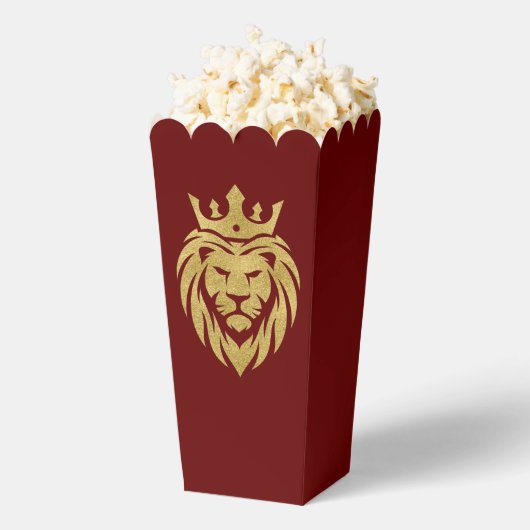 Löwe mit Krone - Goldstil 3 Geschenkschachtel (Geplatzt)