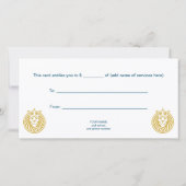 Löwe mit Krone - Goldstil 4 (Rückseite)