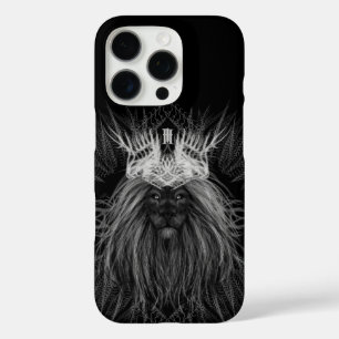 Löwe mit Kronenmonogramm iPhone 16 Pro Hülle