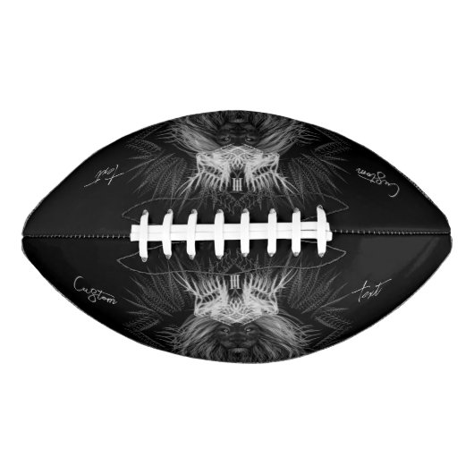 Löwe mit Kronenmonogramm Football (Vorderseite)