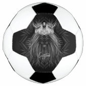 Löwe mit Kronenmonogramm Fußball (Vorderseite)