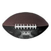 Löwe mit Kronenmonogramm-Fußball Football (Vorderseite)