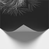 Löwe mit Kronenmonogramm Geschenkpapier (Ecke)