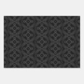 Löwe mit Kronenmonogramm Geschenkpapier Set (Vorderseite 3)