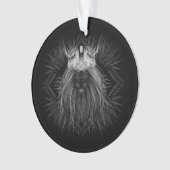 Löwe mit Kronenmonogramm Ornament (Vorderseite)