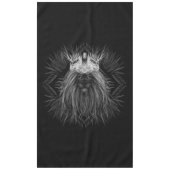 Löwe mit Kronenmonogramm Tischdecke (Vorderseite)