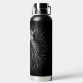 Löwe mit Kronenmonogramm Trinkflasche (Rückseite)