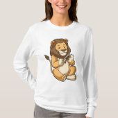 Löwe mit Nagelpfeilen T-Shirt (Vorderseite)