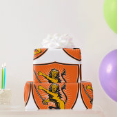 Löwe mit Schwert Geschenkpapier