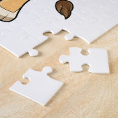 Löwe mit Zahnbürste Puzzle (Seite)