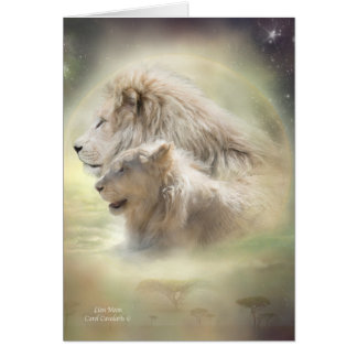 Löwe-Mond ArtCard