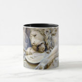 Löwe Monumant Detail, Luzernebereich Tasse (Zentrum)