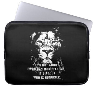 Löwe - Motivierend Wörter - Inspiration Laptopschutzhülle