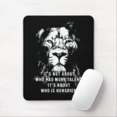 Löwe - Motivierend Wörter - Inspiration Mousepad (Mit Mouse)