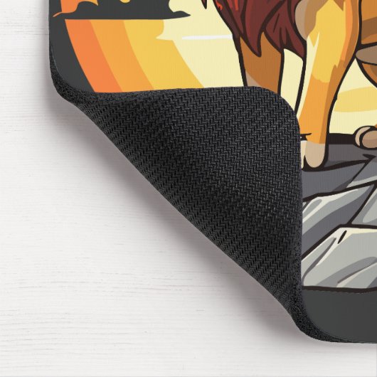 Löwe Mousepad (Ecke)