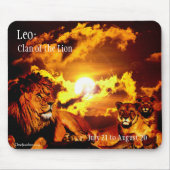 Löwe mousepad (Vorne)